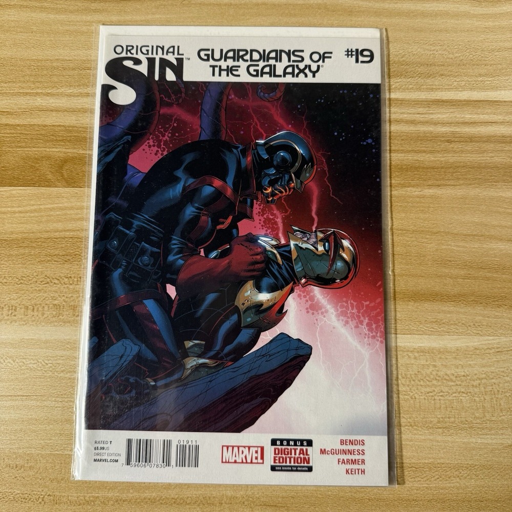 Guardians of the Galaxy #19 Marvel Comics 2014 Original Sin STAR-LORD VS NOVA